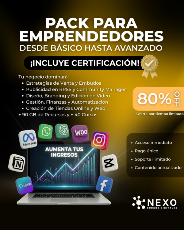 Pack para Emprendedores