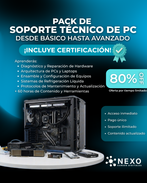 Pack de Soporte Técnico de PC